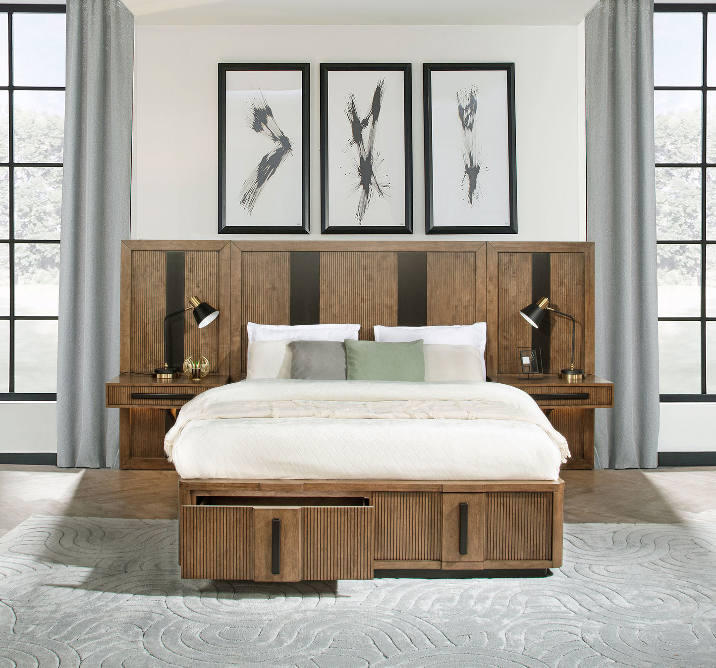 Tatiana storage wall bed